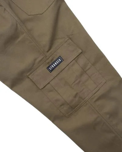 Calça Cargo Reta Stranger (Cappuccino)