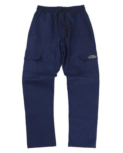 Calça Cargo Reta Stranger Azul Marinho