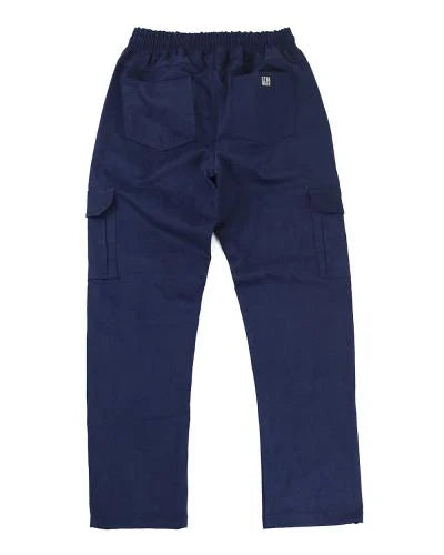 Calça Cargo Reta Stranger Azul Marinho