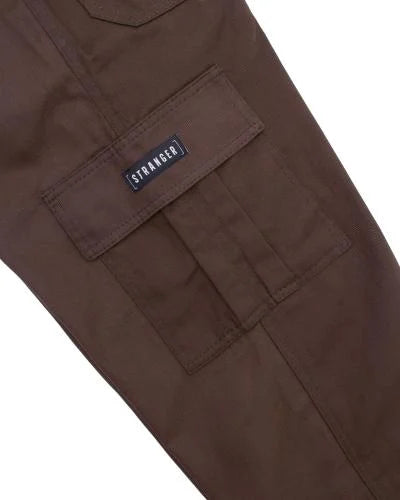 Calça Cargo Reta Stranger (Marrom)