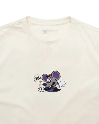 Camiseta Stranger DJ Rat (Creme)