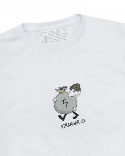 Camiseta Stranger Money Pouch (Branca)