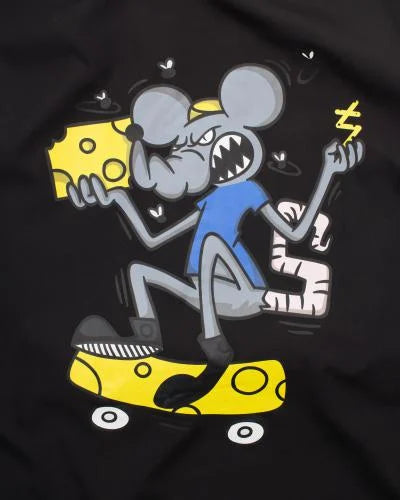 Corta Vento Stranger Skate Mouse My Cheese (Preto)