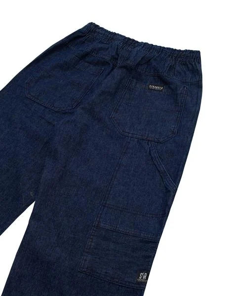 Calça Jeans Reta Stranger (Azul Marinho)