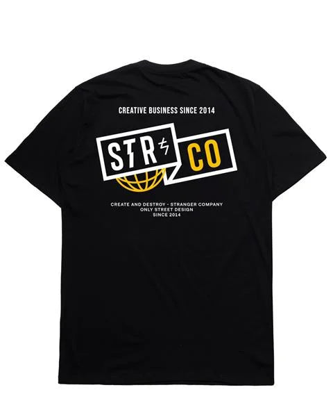 Camiseta Stranger Creative Business (Preta)