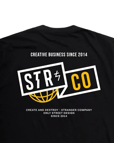 Camiseta Stranger Creative Business (Preta)