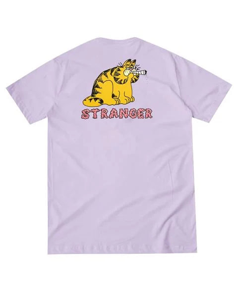 Camiseta Stranger Garfield Stoned (Orquidea)