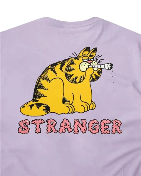 Camiseta Stranger Garfield Stoned (Orquidea)