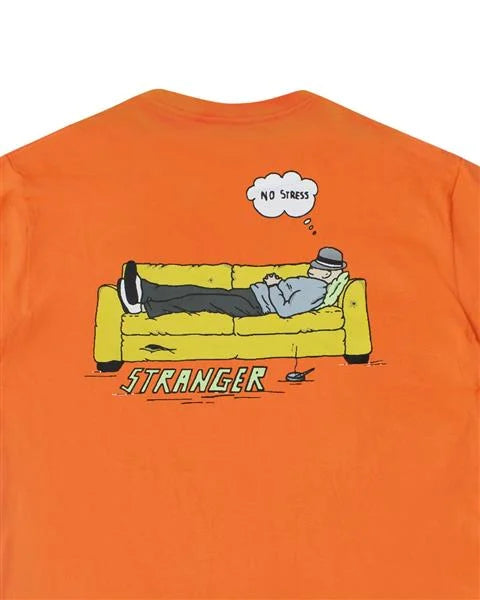 Camiseta Stranger No Stress (Laranja)