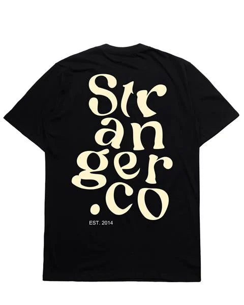 Camiseta Stranger Serif STR (Preta)